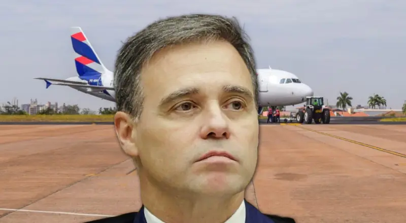 Avião com André Mendonça sofre falha mecânica e aborta decolagem