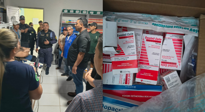 Medicamentos vencidos e confusão: vereadores fiscalizam saúde em Novo Aripuanã