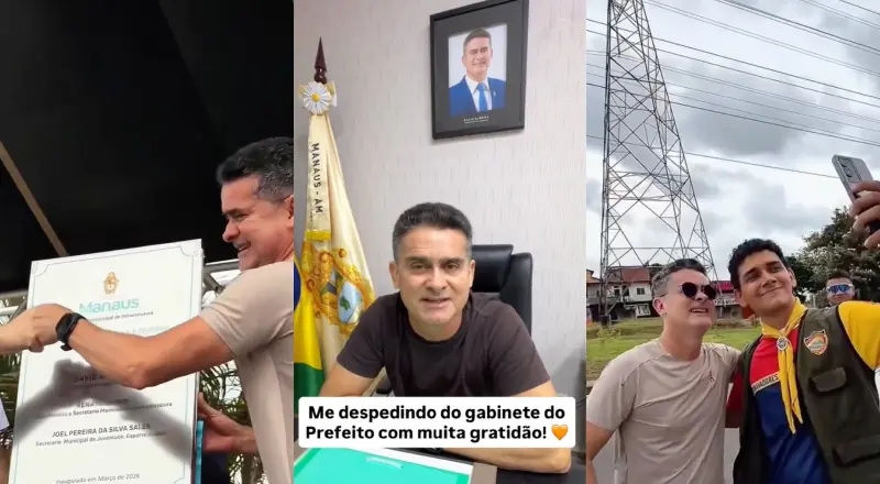 Último domingo de David Almeida como prefeito de Manaus é de obras e despedidas.