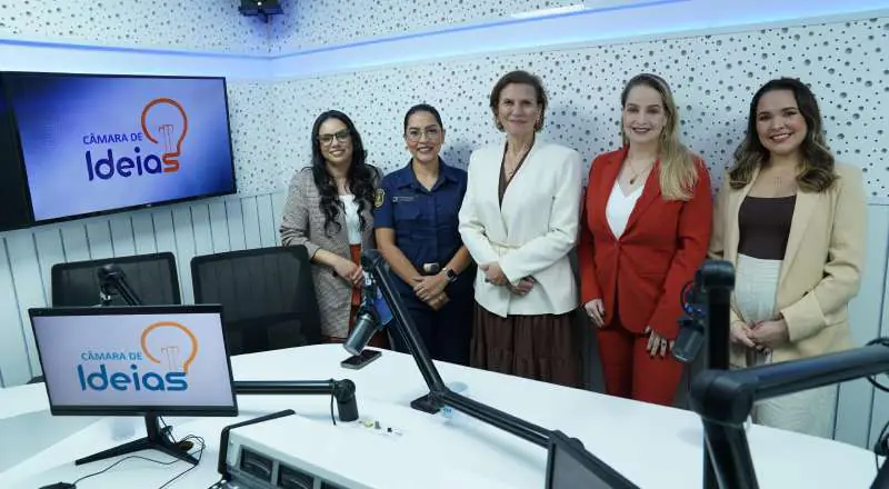 ’Câmara de Ideias’: protagonismo feminino em destaque no podcast