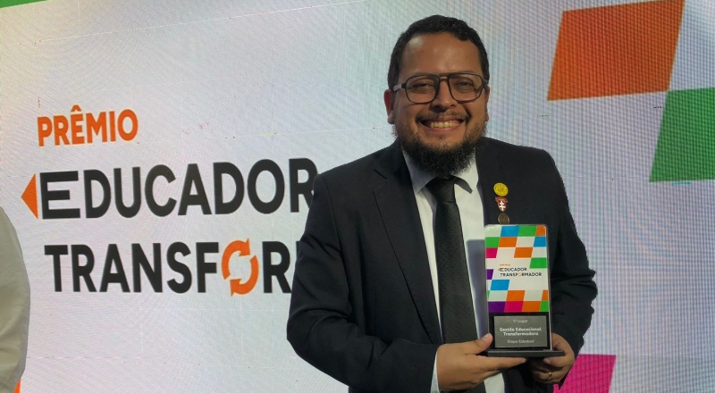Diretor de escola da Prefeitura de Manaus vence prêmio com EJA