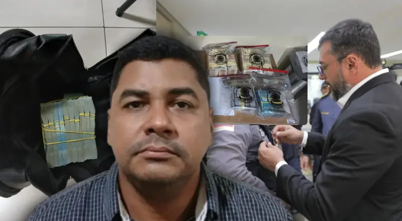 Governo Wilson Lima homenageou major preso com mais de R$ 1 milhão