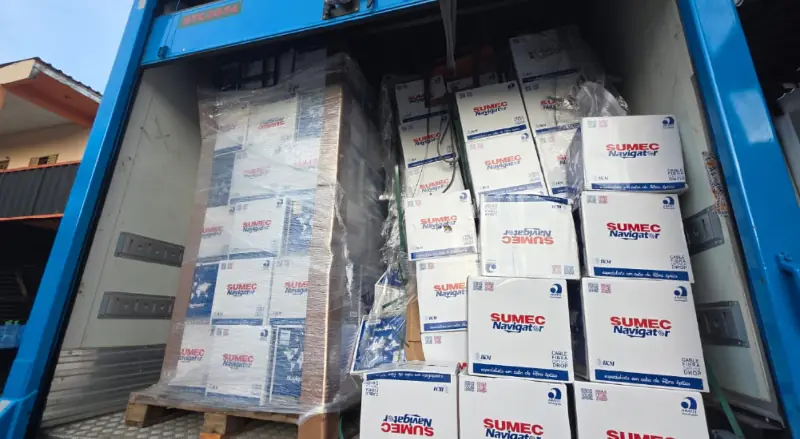 Polícia recupera 12 toneladas de produtos de informática em Manaus