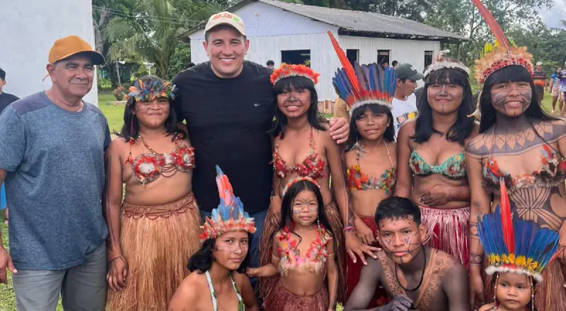 Simão Peixoto intensifica agenda com povos indígenas e cresce em Figueiredo