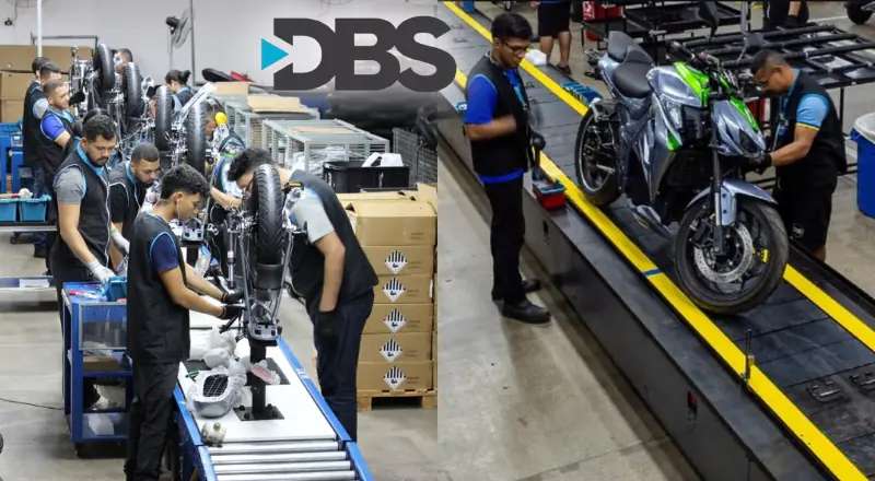 Com nova fábrica na ZFM, Grupo DBS impulsiona motos elétricas