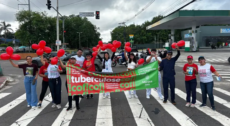 Campanha contra tuberculose: previna-se e trate adequadamente em Manaus