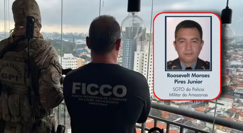 Sargento da PM é preso por movimentar R$ 72 milhões para facção