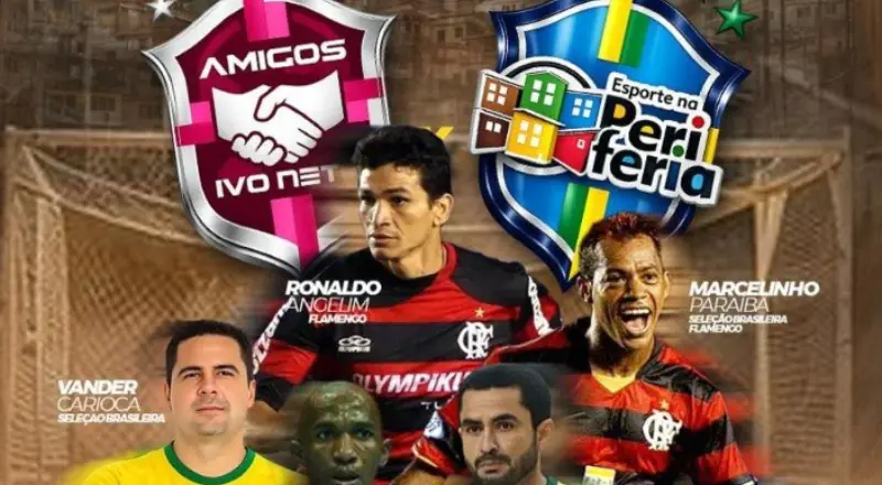 Ídolos do futebol nacional desembarcam em Manaus para mostrar talento