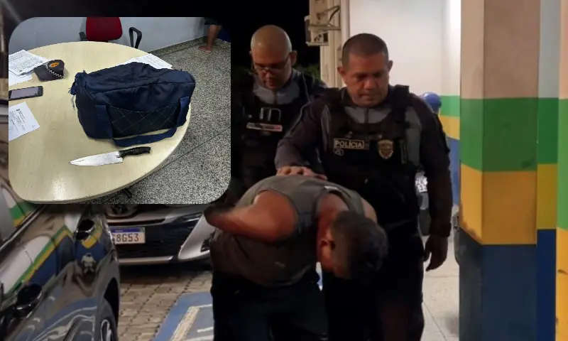 Morador em situação de rua tenta matar rival a facadas no estacionamento