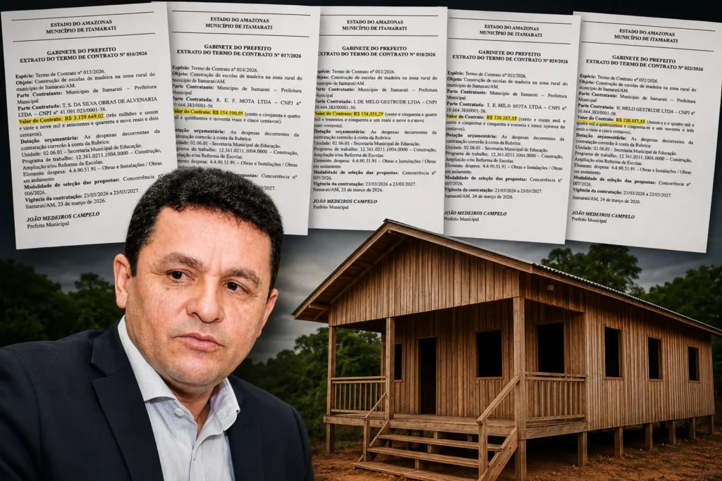 Escândalo em Itamarati: R$ 4 milhões para escolas de madeira