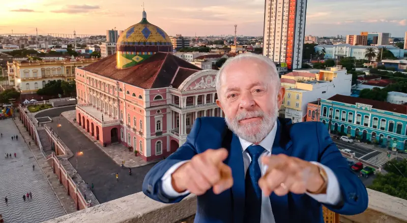 Lula desembarca em Manaus com pacote de R$ 7 bilhões para infraestrutura