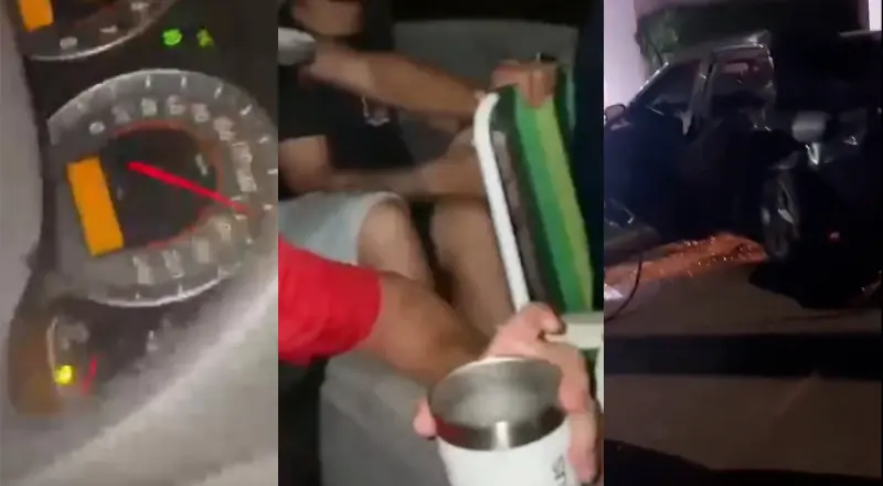 Bonde do Caixão Fechado: colisão trágica a 140 km/h