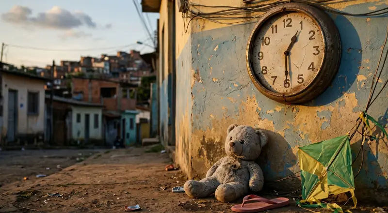 O relógio da violência: crianças em risco no Brasil hoje