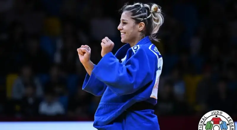 Sarah Souza é bronze no Grand Slam de judô no Cazaquistão
