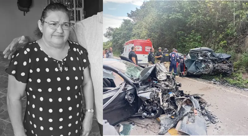 Saiba quem é a mulher que morreu em acidente na BR-174.
