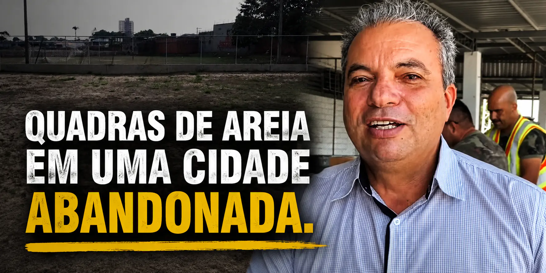 "Enquanto moradores enfrentam lama, Ivon Rates investe em quadras"