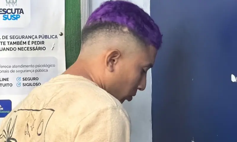 Vulgo “Violetto” é preso com drogas no São Jorge: saiba mais.