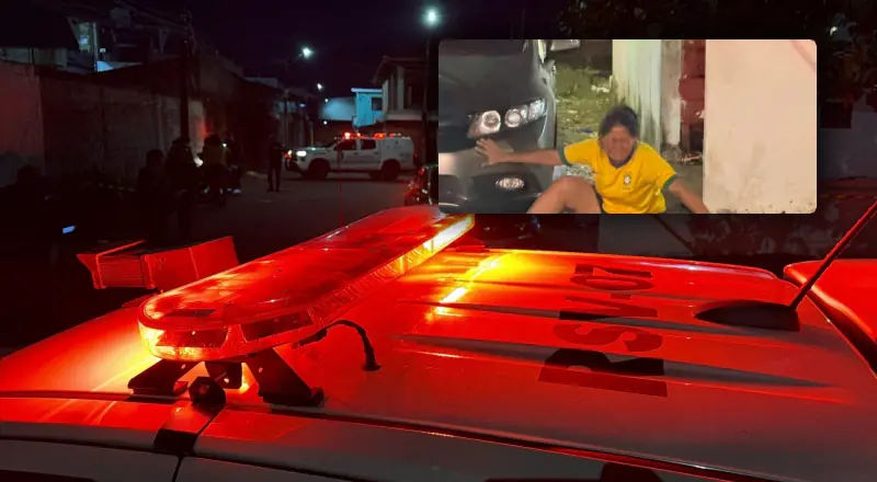 Mãe desaba ao ver filho executado na Compensa após jogo