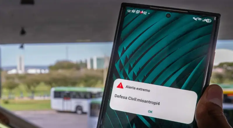 Brasil registra envio de alertas falsos em celulares: saiba mais.