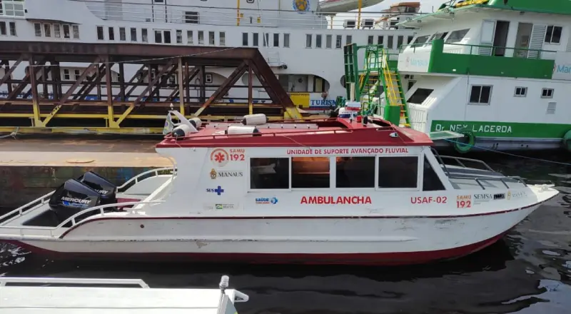 Bandidos furtam ‘Ambulancha’ do Samu e afetam atendimento ribeirinho
