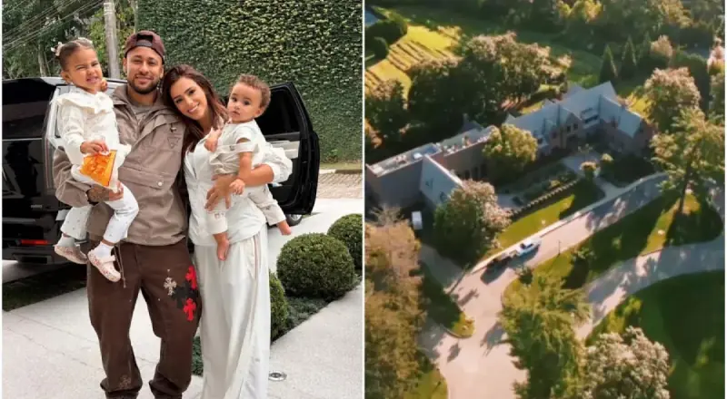 Neymar aparece em clima descontraído com a família e encanta fãs