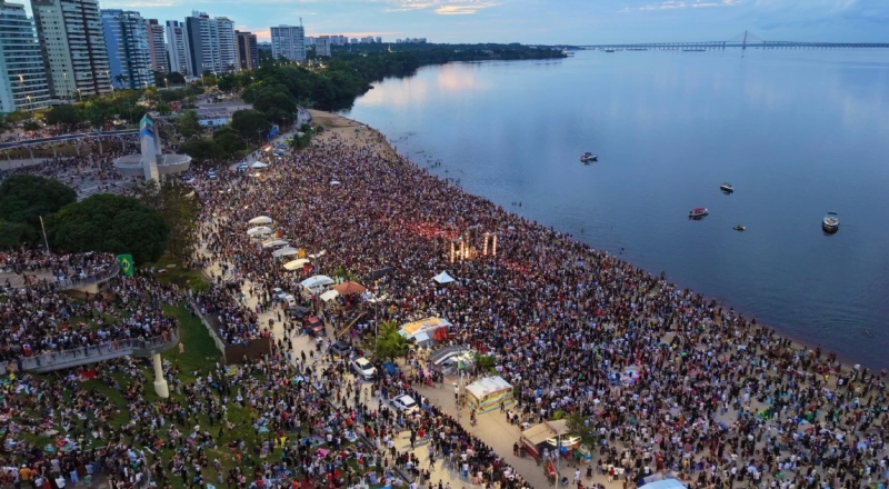 Amanhecer Manaus: Segunda edição gratuita na Ponta Negra