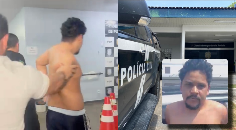 Foragido com três mandados é preso por ameaçar servidora do TJAM