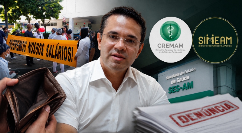 Médicos sem salário no Amazonas: Ação de órgãos de controle urgente