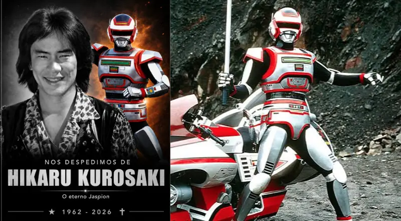 Luto: morte de Hikaru Kurosaki, ícone de Jaspion aos 64 anos