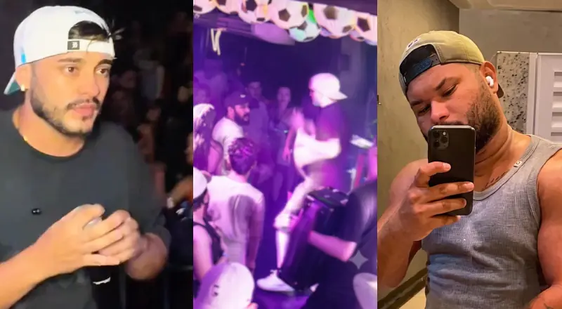 Porradal e baixaria: vocalista de forró se descontrola em Manaus