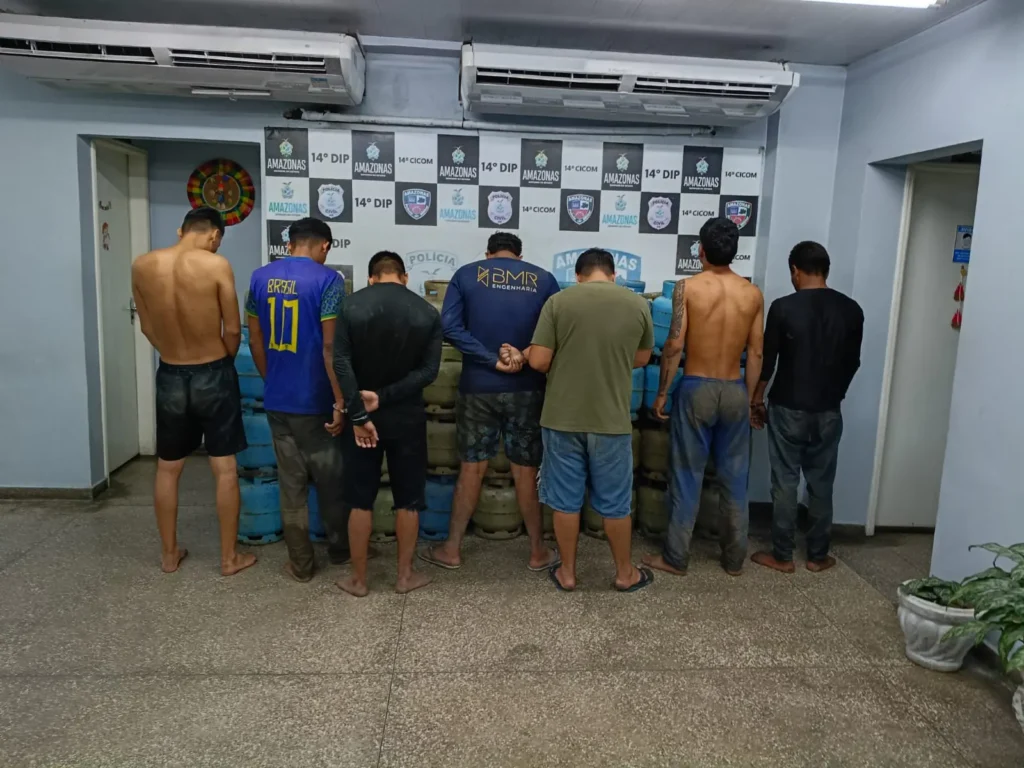 Nem deu tempo de cozinhar: prisão de homens por roubo de gás