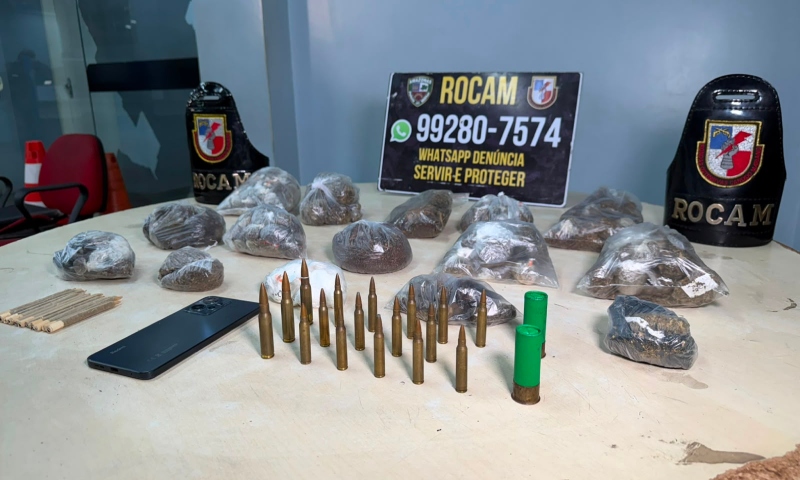 A casa caiu: Novinho do corre é preso com drogas e armas