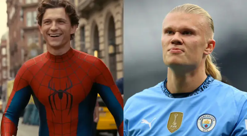“Não sabia quem era”: Haaland revela detalhe sobre jantar com Tom Holland