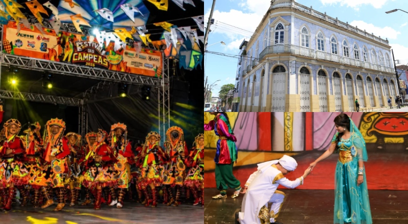 Fim de semana em Manaus: programação gratuita com shows e teatro