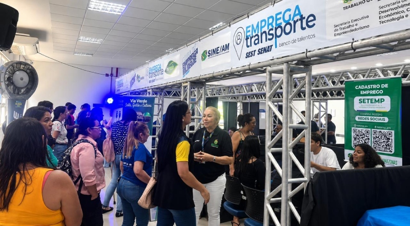 Mais de 730 vagas de emprego na feira gratuita em Manaus
