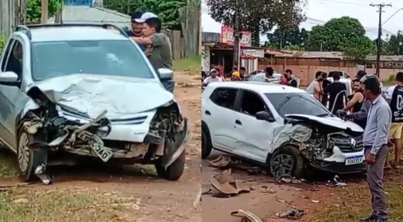 Acidente grave: Colisão violenta em estrada para Novo Airão