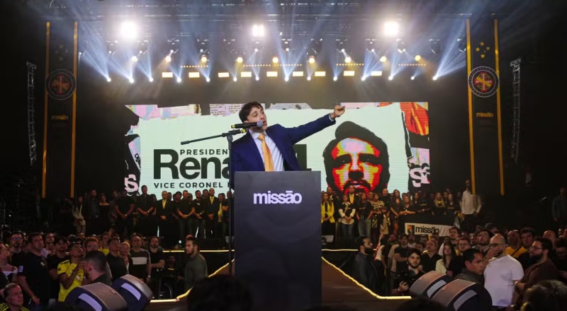Eleições 2026: Renan Santos inicia campanha à Presidência do Brasil