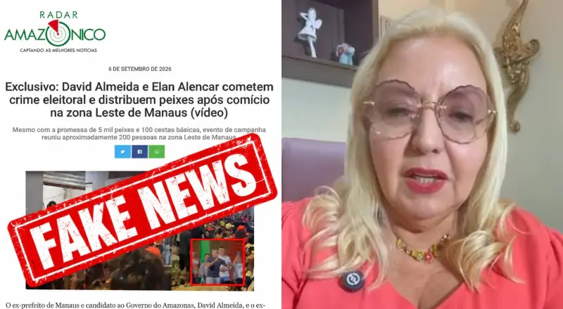 Fake News: Portal Radar Amazônico é denunciado ao MPE por IA