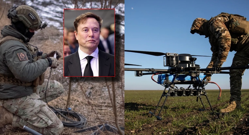 Ucrânia acusa Elon Musk de limitar Starlink para drones militares