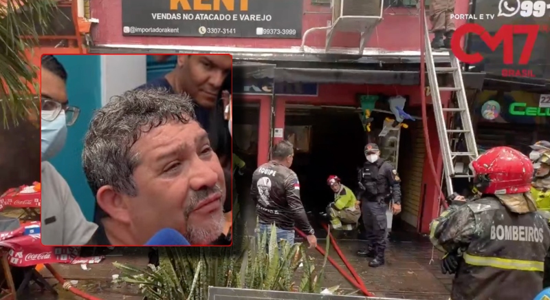 Agora: dono do restaurante El Shaday fala sobre incêndio em Manaus
