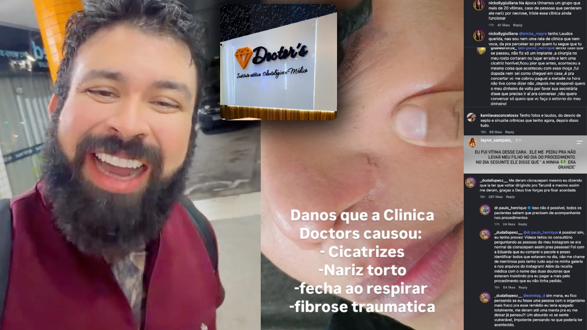 Caso ‘Doctors’: novas denúncias abrem polêmica na clínica