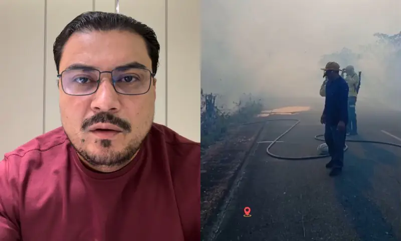 Prefeito José Thomé recebe caminhões-pipa para combater queimadas