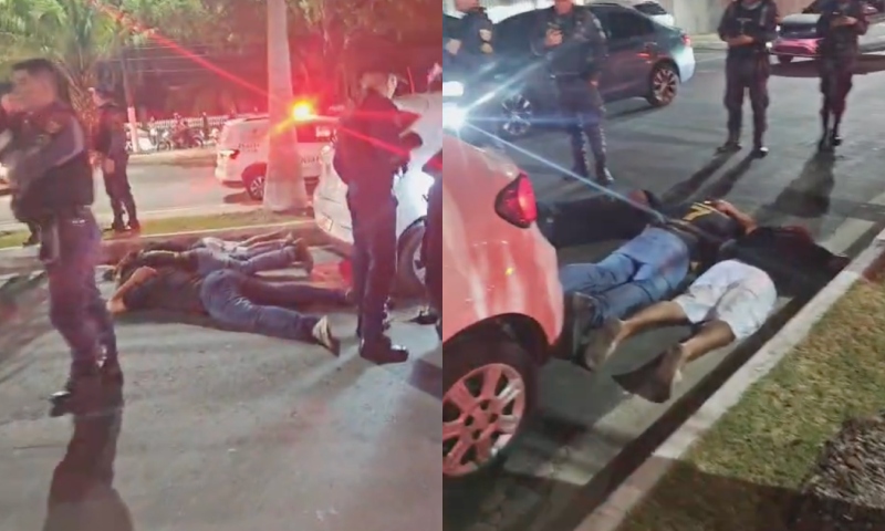 Trio suspeito de fazer arrastões na Ponta Negra é preso em Manaus